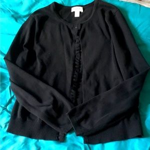 Ann Taylor Loft Button Cardigan. Medium